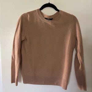 Quince camel cashmere sweater